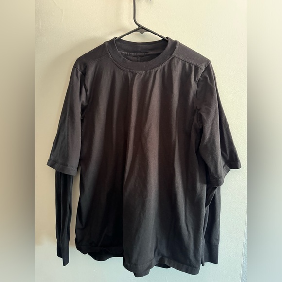 rick owens double layer long sleeve - Picture 1 of 5